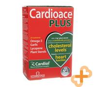 Vitabiotics Cardioace Plus 60 Capsule Colesterolo Livelli Cuore Integratore