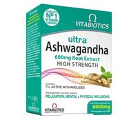 Vitabiotics Ultra Ashwagandha 30 Compresse Relaxamento Salute Mentale Fisica