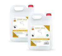 Vitacab Body Milk Idratante - Confezione da 2 Caraffe da 5 Litri, Latte Corpo Nutriente, Idratazione Prolungata, Assorbimento Rapido, Uso Quotidiano