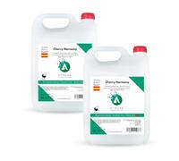 Vitacab - Gel doccia e sapone per le mani, 5 l, melograno, mandorle, spa, White Tea Harmony e sapone per le mani, cura del corpo e pulizia professionale, formato tanica (2 caraffe, Cherry Harmony)