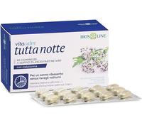 Vitacalm Tutta Notte, Integratore per Dormire Con Melatonina, Integratore Rilass