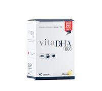VitaDHA 1000 Omega 3 IFOS 5 Stelle (60 Capsule) Omega3 per Adulti e Bambini