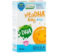 U.G.A. Nutraceuticals VitaDHA Baby Drops Integratore Alimentare, 30ml