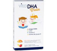 Vitadha Brain 30 Morbidine Al Gusto Fragola E Limone 49,5 g Capsule