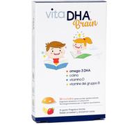 Vitadha Brain Omega 3 Bambini 3+ Anni IFOS 5 Stelle (30 Jelly Morbide) - Senza R