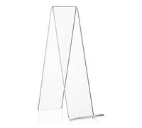 VITAdisplays Supporto per Merci, Plexiglas, 5.0 x 20.0 cm, 10 unità
