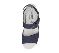 Vitaform Sandali in pelle fascette regolabili con velcro