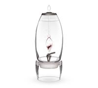 VitaJuwel Love - Grande dosatore d’acqua con quarzo rosa, granato e cristallo di rocca per armonia e sensualità