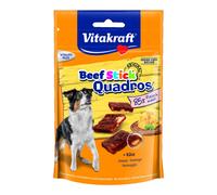 VITAKRAFT Beef Bastone Quadros Plus Formaggio - 7 X 70g - Ossequi Carne Snack