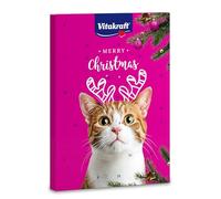 Vitakraft Calendario dell’avvento gatto, per Natale 2025, deliziosi snack selezionati con cura, per il periodo dell’avvento, snack per gatti di tutte le età (1x 363g)
