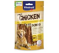 VITAKRAFT CANE SNACK PURE CHICKEN BONAS BASTONCINI MASTICABILI CON POLLO 80GR
