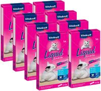 Vitakraft Cat Liquid Snack con Omega-3 KIT RISPARMIO 48X15G