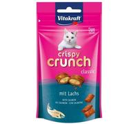 Vitakraft Gatto Crispy Crunch 60 gr Salmone - 1° ORDINE? scegli lo sconto BZR5 / BZR20 + 200 punti fedeltà