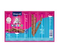 Multipack risparmio! 48 x 6 g Vitakraft Cat Stick Mini - Salmone