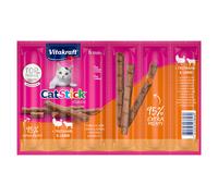 Multipack risparmio! 48 x 6 g Vitakraft Cat Stick Mini - Tacchino & Agnello