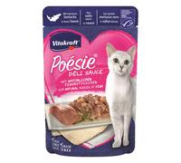 VITAKRAFT Cibo Poesie Delisauce Salmone 23x 85g Beutel-Zuckerfrei Salsa