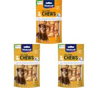 Vitakraft Collage Chews, masticatori per cani facilmente digeribili, con collagene e pollo, senza zuccheri aggiunti (1 x 80 g) (Confezione da 3)