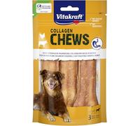 Vitakraft Collage Chews, ossa da masticare facilmente digeribili, con collagene e fegato di pollo, senza zuccheri aggiunti (1 x 110 g)