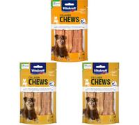 Vitakraft Collage Chews, ossa da masticare facilmente digeribili, con collagene e fegato di pollo, senza zuccheri aggiunti (1 x 110 g) (Confezione da 3)