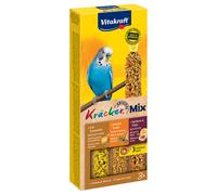 Vitakraft Cracker per cocorite - 2 x 3 Stick Uovo/Albicocca/Miele