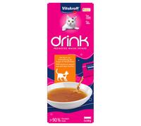 Vitakraft con pollo e taurina Bevanda snack per gatto - 5 x 30 g