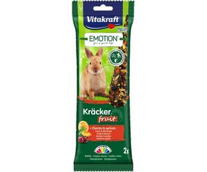 Vitakraft Emotion kracker fruttato con ciliegie e albicocca 2 pz