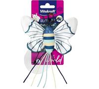 Vitakraft Galaxy Garden farfalla, gioco per gatti con erba gatta, gioco interattivo per gatti (1 pz)