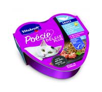 VITAKRAFT GATTO POESIE DELICE PLUS SALMONE E OLIO DI SALMONE 85GR (vaschetta)