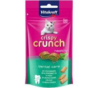 VITAKRAFT GATTO SNACK CRISPY CRUNCH HEALTHY DENTAL CARE MENTA 60GR