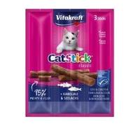 Vitakraft Cat Stick Mini 18 gr: Merluzzo e merluzzo nero