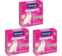 Vitakraft Lettiera per Gatti, 4kg (Confezione da 3)