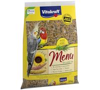 Vitakraft Menu 10 kg, mangime principale per pappagalli, con vitamine, complesso attivo immunitario ed erbe (1 x 10 kg)