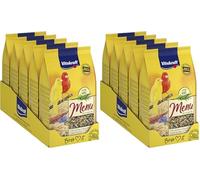 Vitakraft Menu canarini, alimento completo per canarini, con vitamine e minerali, con cereali e semi di lino, senza zuccheri aggiunti (5 x 1 kg) (Confezione da 2)
