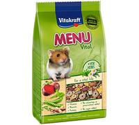 VITAKRAFT Menu Vital, alimento per criceti, con verdure, con noci, con vitamine e minerali essenziali, senza l'aggiunta di zuccheri e cereali (5 x 1 kg)
