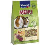 Vitakraft Menu Vital, mangime porcellini d’India, verdure, erbe (1x 5kg) | vitamine e minerali, dose extra di vitamina C, materie prime naturali, formula senza zucchero, senza coloranti né conservanti