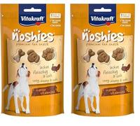 Vitakraft Noshies, Snack per cani, Tacchino, 90 g (Confezione da 2)