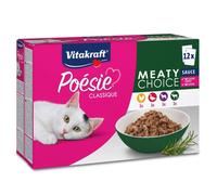 Vitakraft Poésie® Classique Meaty Choice - Cibo Umido per Gatti - 1.020 g