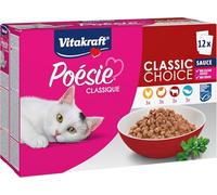 Vitakraft Multipack Poèsie Classique Gatto: Sauge - Classic Choice