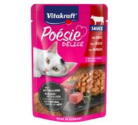 VITAKRAFT POESIE DELICE IN SALSA MANZO 85 GR.