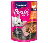 Vitakraft Poésie Délice 23 x 85 g Umido per gatto - Tacchino
