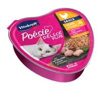Vitakraft Poésie Délice Plus 15 x 85 g Umido per gatto - Pollo