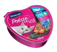 Vitakraft Poésie Délice Plus 15 x 85 g Umido per gatto - Salmone
