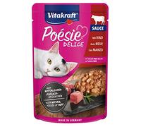 VITAKRAFT POESIE DELICE IN SALSA MANZO 85 GR.