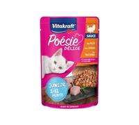 VITAKRAFT Poésie DéliSauce Tacchino Junior - 1 x 85 g