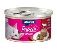 Vitakraft Poésie Mousse 12 x 85 g Umido per gatto - Manzo