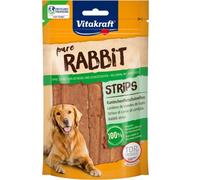 Vitakraft Pure Rabbit - Strisce di Carne di Coniglio per Cani - 80 g