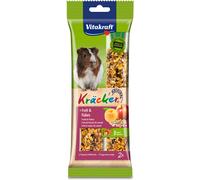 Vitakraft Snack Kracker con Frutta e Fiocchi di Cereali per Porcellini d'India 112G
