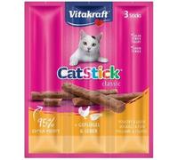 Vitakraft Cat Stick Mini 18 gr - Pollo e fegato - 1° ORDINE? scegli lo sconto BZR5 / BZR20 + 200 punti fedeltà