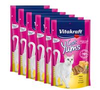 VITAKRAFT Snack per Gatti Cat Yums Plus Formaggio 9 X 40g - Ossequi Carne