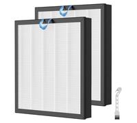 Vital 100S - Filtro di ricambio compatibile con purificatore d'aria Levoit Vital 100S 3 in 1 H13, filtro HEPA con prefiltro e filtro ai carboni attivi, 2 pezzi